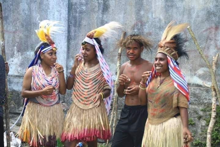 People celebrate receiving God's Word